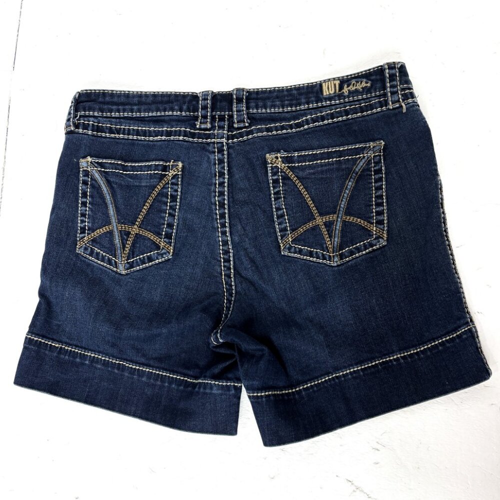 Kut from the Cloth Jean Mid Rise Shorts Size 14 - Picture 7 of 10